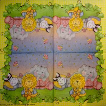 120 Animals Africa: Divers - 3-ply - Vicki Schreiner 2007 - CS